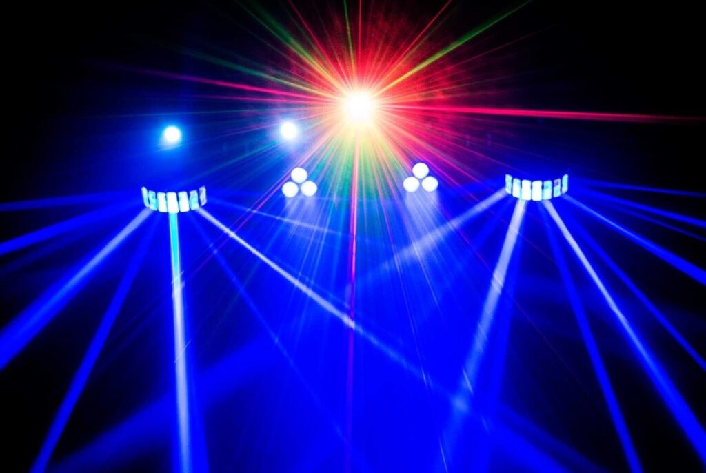 Upgraded Dance Floor Lighting in Action